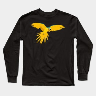 Yellow Parrot Long Sleeve T-Shirt